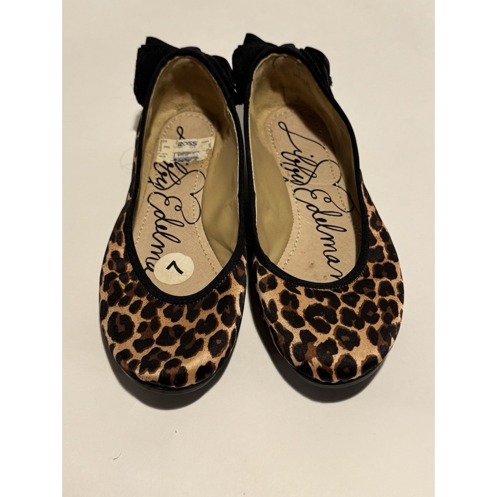 libby edelman Size 7 Leopard Flats